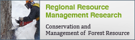 Regional Resource Management Research | Conservation and Management of  Forest Resource